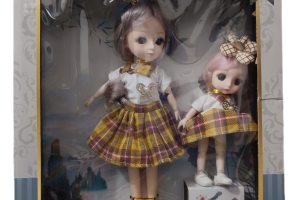 Pretty Doll Set with Matching Outfits